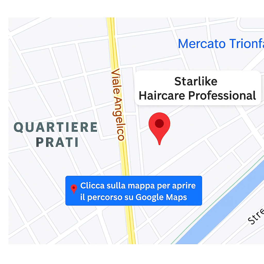 Mappa per raggiungere StarLike Haircare Professional
